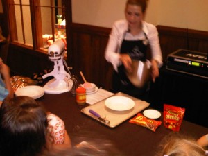 IMG00861-20100801-1604 Reese's Pieces cookies being baked in the Hotel lobby!