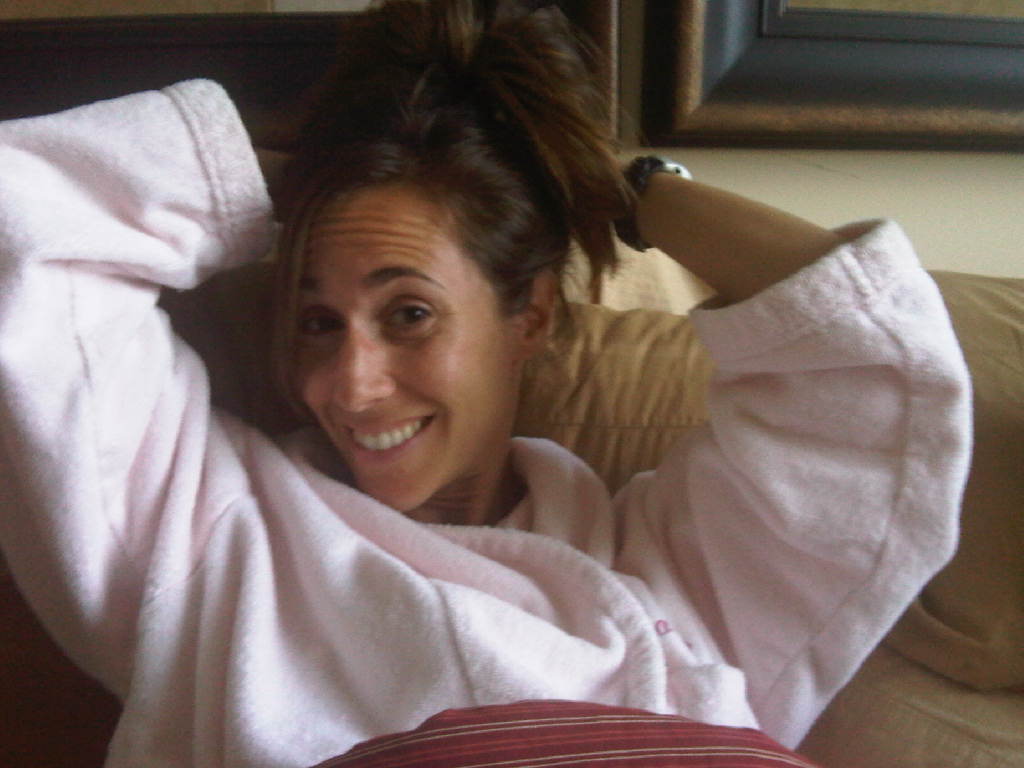 me in bed