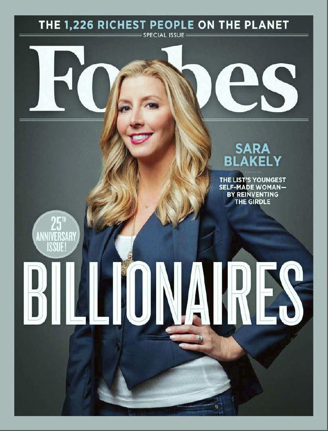 Sara Blakely: a woman with a great grasp of figures