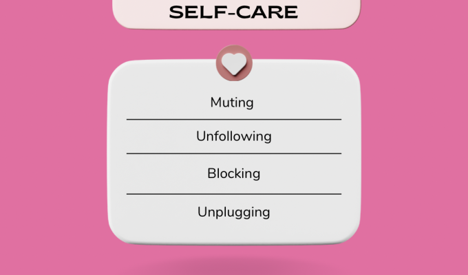self-care, unplug