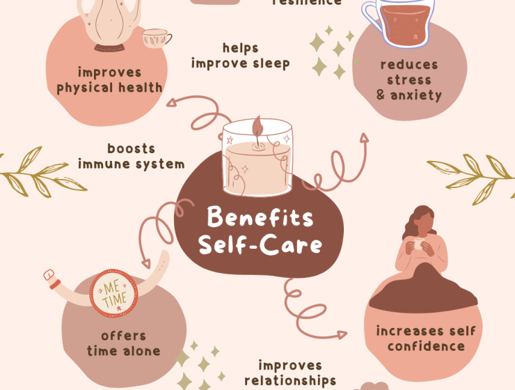 Beige Benefits Self Care Instagram Post