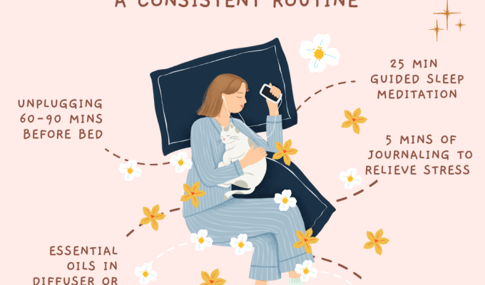 Brown Illustration Improve Your Sleep Quality Instagram Post