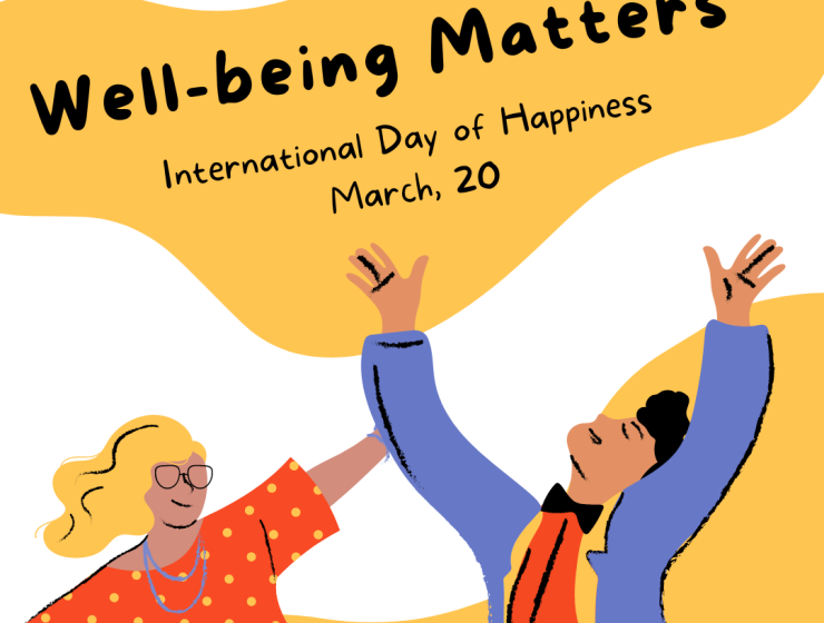 Wellbeing Matters International Day of Happiness Instagram Story