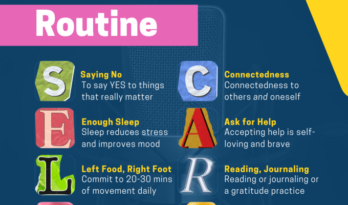 Colorful Modern Top Podcast Instagram Post