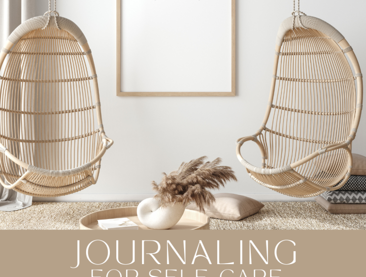 Beige And White Modern Self care Journal Cover A Document Instagram Post