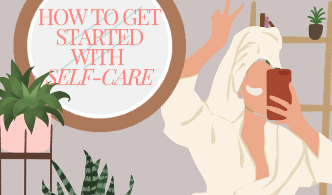 Beige Aesthetic Self Care Instagram Post