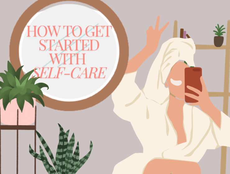 Beige Aesthetic Self Care Instagram Post