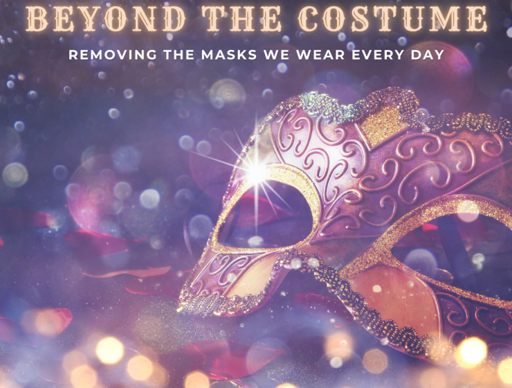 Instagram Post Mardi Gras Carnival Party Purple Venetian Mask