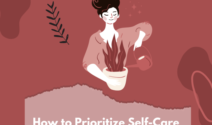 Pink Illustrative Self Care Affirmations Self Care Instagram Story (Instagram Post)