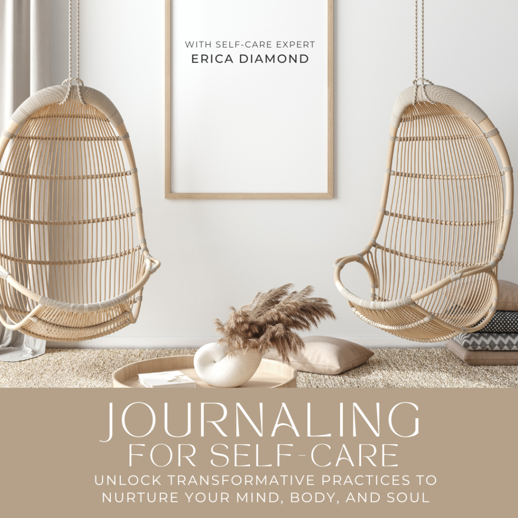 Beige And White Modern Self care Journal Cover A Document Instagram Post x