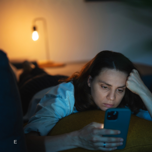 insomnia and doomscrolling